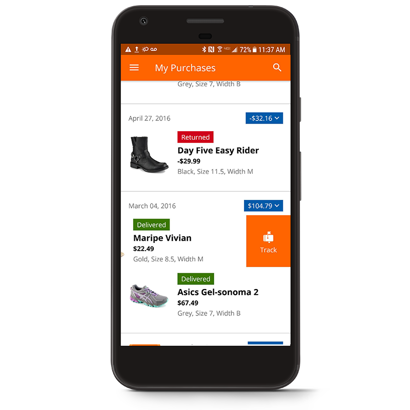 rack room shoes mobile app
