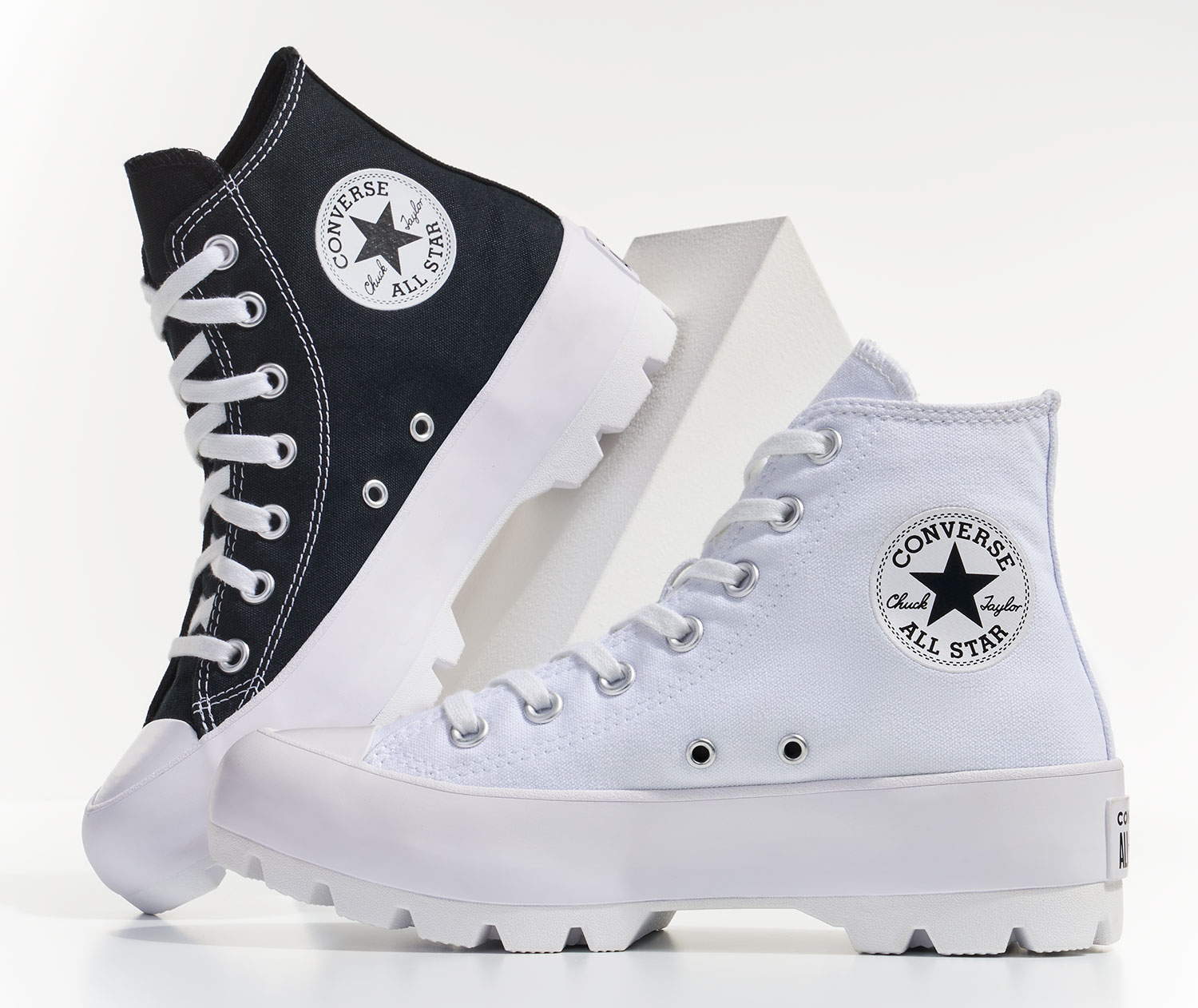 white converse boots