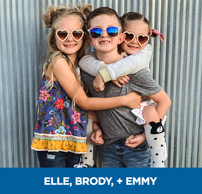 Real Heroes: Emmy, Brody, Elle