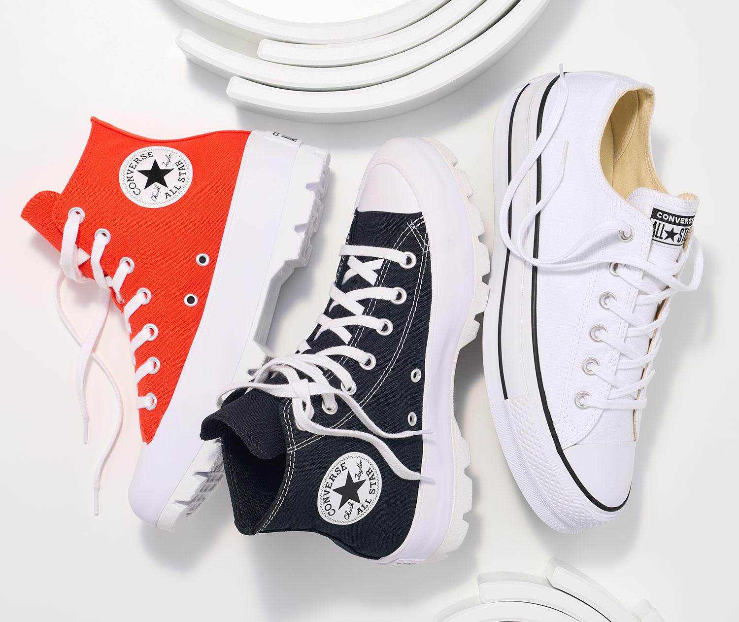 converse and sneakers