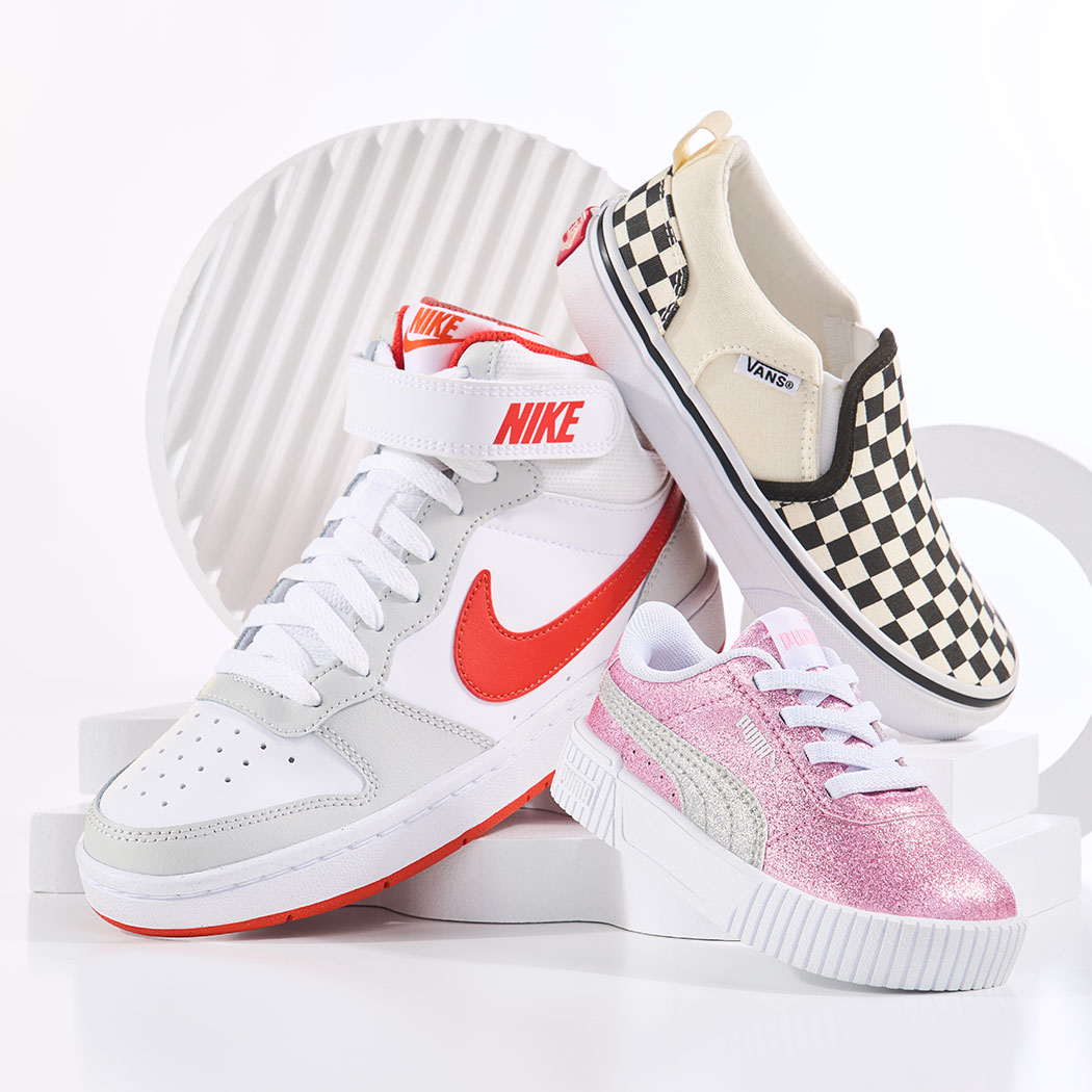 Kids' court sneakers from all the best brands.