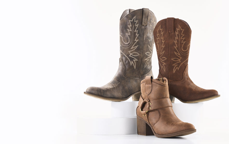 Xappeal Dolly Women's Western Boot, Xappeal Twain Women's Western Boot, Cupcake Couture Shelby Girls' Boot 