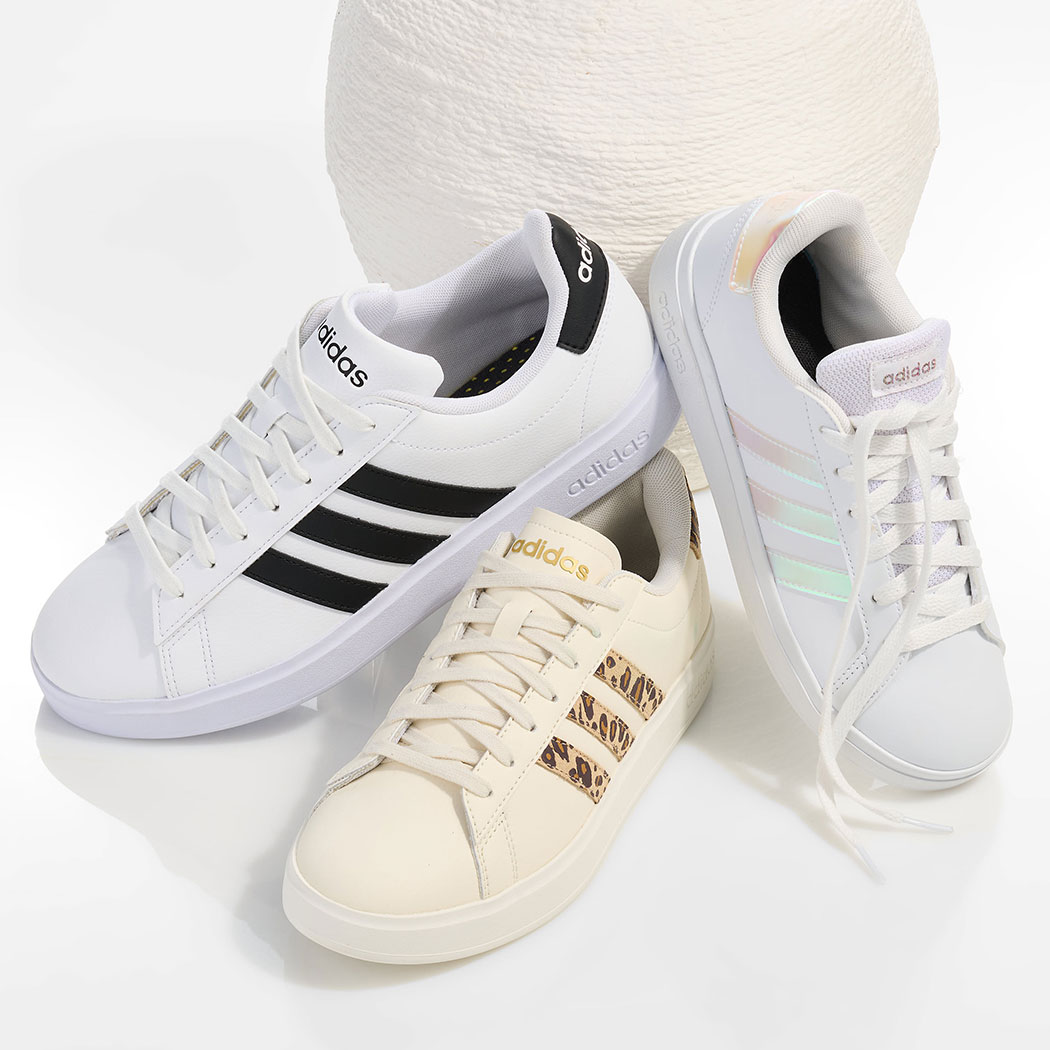 adidas Grand Court 2.0 Women's Sneaker, adidas Grand Court 2.0 Men's Sneaker, adidas Grand Court 2.0 Little/Big Kid Girls' Sneaker