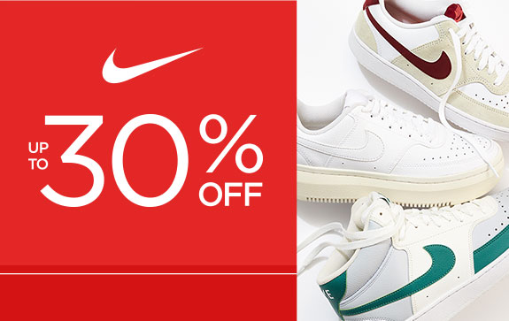 Nike up to 30% off!